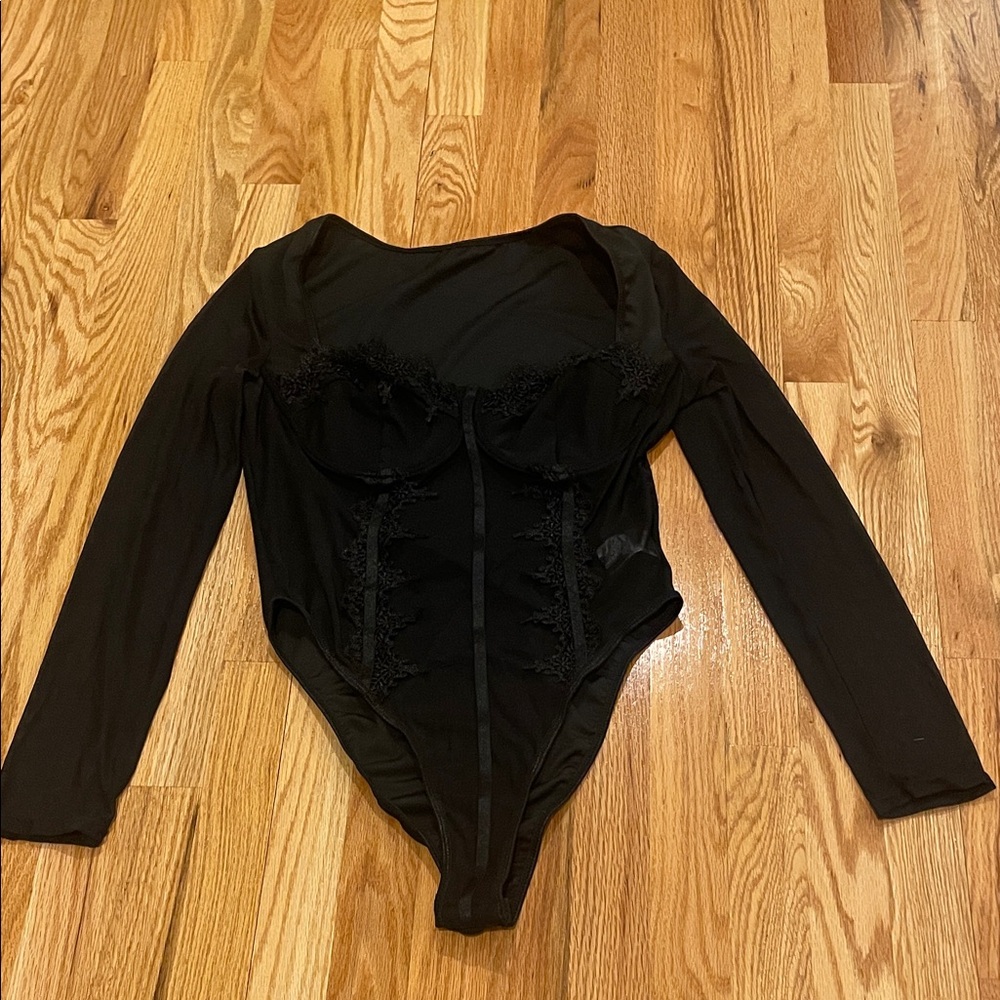 SHEIN Curve Black Lace Bodysuit** Bundle 5+ items and name your offer!!! 💖💞